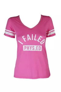 Jenni Pink Short-Sleeve Graphic-Print Pajama T-Shirt S - Picture 1 of 1