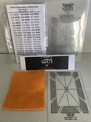 GEM MINT Card Grading Centering Card Tool Kit for PSA BGS SGC🔥 works Pokémon