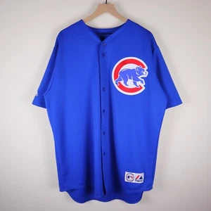 Vintage 04-05 Chicago Cubs Nomar Garciaparra Majestic Jersey Adult XL 26x33 - Picture 1 of 16