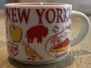 Starbucks New York Been There Serie Ornament/Expresso Kaffee Mini Becher 2 flüssige Unzen - Bild 1 von 4