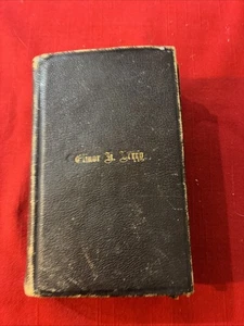 1868 Holy Bible Old & New Testaments Original Tongues American Bible Society 5” - Picture 1 of 10