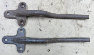 1914 1919 Model T Ford Touring REAR FENDER IRONS Brackets Original pair - Picture 1 of 11
