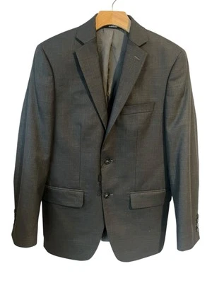 Apt. 9 Blazer Size 38S Gray Sport Jacket Coat Business 2 Button Casual Formal - Image 1 of 4