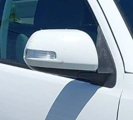 Espejo retrovisor de puerta de pasajero derecho Toyota Tacoma 2012-2015 vista lateral OEM Foto 1 de 4