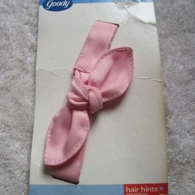 Goody Rosa Denim Lazo Nudo Elástico Trasero Diadema Envoltura Banda para el Cabello 2005 Foto 1 de 4