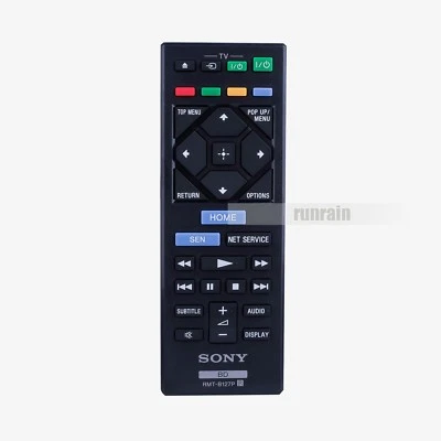 Original Sony RMT-B127P Remote Control For BDP-S5200 BDP-S3200 Blu-ray Player - Image 1 of 2