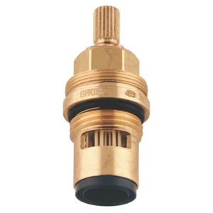 Grohe 45882000 Testata Ceramica 1/2" Carbodur 1/4 Giro Rubinetto Valvola - Foto 1 di 1