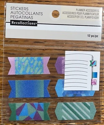 Accesorios planificador recuerdos pestañas páginas coloridas lectura álbum de recortes pegatinas Foto 1 de 2