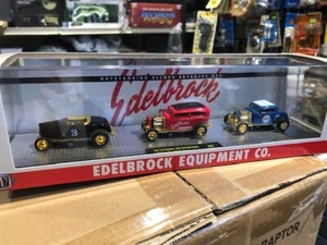 CHASE ! M2 Machines 1:64 EDELBROCK 32 FORD 3 PIECE SET CHASE PIECE - Picture 1 of 2