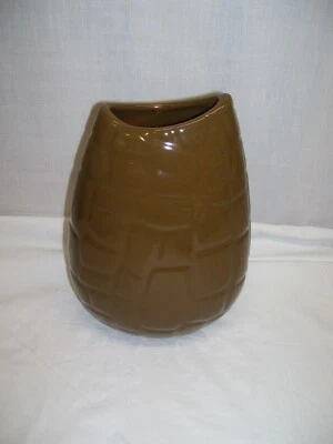 Jarrón IMAX MARRÓN LUCIEN FLORERO DE CERÁMICA TEXTURIZADA 11" ¡NUEVO! Foto 1 de 4