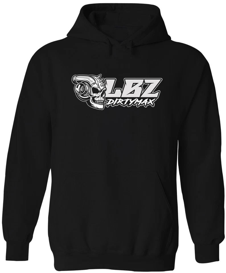 LBZ DIRTYMAX TURBO DIESEL CALAVERA SUDADERA CON CAPUCHA DURAMAX 6.6 Foto 1 de 1