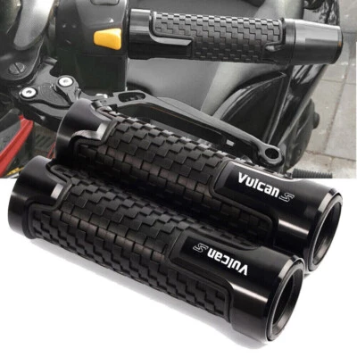 Black motorcycle Grips Handle bar Handlebar For Kawasaki Vulcan S 650 VulcanS650 Foto 1 de 4