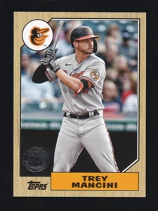 2022 Topps Series 1 #T87-36 TREY MANCINI 1987 Topps Baseball Baltimore Orioles - Picture 1 of 2
