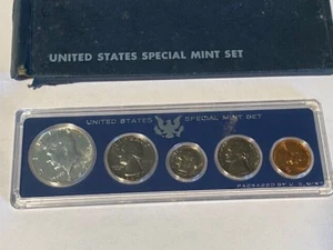 1967-P U.S. SPECIAL MINT SET 5 coins Nice Gift, Kennedy Half 40%,Reduced by $6 - Picture 1 of 24