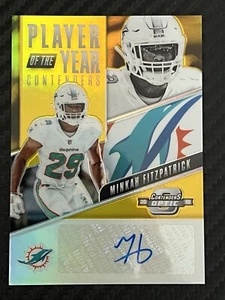 2018 Panini Contenders Optic Minkah Fitzpatrick #PY-MI Gold RC Auto /10 SSP - Picture 1 of 2