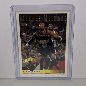 Rare 1995 Topps Gold Dikembe Mutombo Rebounding Leaders Mispelling Error #12 - Bild 1 von 2