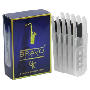 Bravo Synthetic Reeds for Tenor Saxophone - Box of 5 Reeds - Various Strengths - Picture 1 of 2
