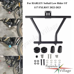Frame Slider Engine Guard Crash Bar For Harley Low Rider ST FXLRST 2022-2025 - Picture 1 of 18