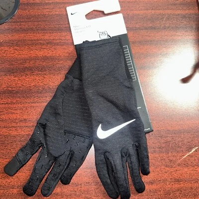 Nike Dri-Fit Women's Running therma-fit Gloves Touch-Screen X-SMALL - Image 1 of 4