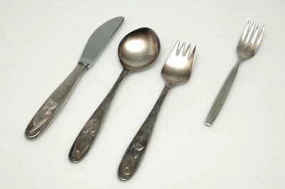 Prinz Solingen Kinderbesteck 90er Silberauflage Kinder Besteck 1968 60er Jahre - Bild 1 von 3