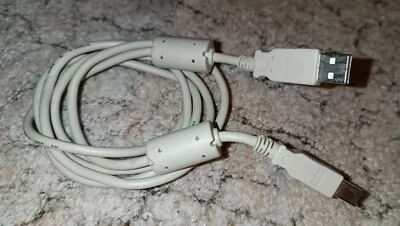 Original Epson Druckerkabel für alle gängigen USB Drucker Apple Macintosh & PC - Bild 1 von 3