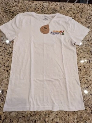 Camiseta blanca Pure Waste Clash Quest para hombre talla M Foto 1 de 4