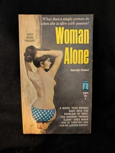 WOMAN ALONE by GABRIELLE VINCENT Beacon #B501F c1962 - Foto 1 di 4