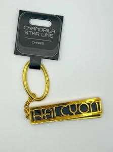 Star Wars: Galaktischer Sternenkreuzer Gold Metall Halcyon Logo Charm Schlüsselanhänger Exklusiv - Bild 1 von 4