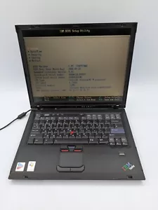 IBM ThinkPad R52 15.0", Intel Pentium M, 512 MB - Picture 1 of 11