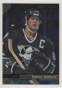 1997-98 SP Authentic Teemu Selanne #1 HOF