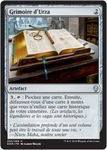 MTG Magic DOM - (x4) Urza's Tome/Grimoire d'Urza, French/VF - Picture 1 of 1