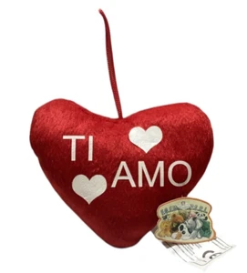 VALENTINSTAG LIEBE PLÜSCHHERZ ICH LIEBE DICH MIT HERZEN PLÜSCHHERZ 12 CM - Bild 1 von 1