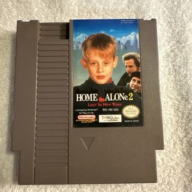 Home Alone 2 (Nintendo Entertainment System NES, 1991) w/ Nintendo Sleeve TESTED