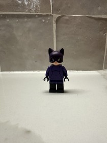 LEGO Batman ICustom 2006 PAD PRINTED Classic Catwoman Purple Minifigure LB1 7779