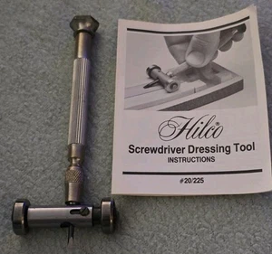 HILCO Affilacaviti Vintage Strumento per Vestire Cacciavite Lame USA NOS - Foto 1 di 7