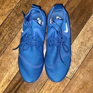 Nike Lunarcharge Essential Size 9 44 Blue Mens Running Trainers Shoes 942059-400 - Picture 1 of 20