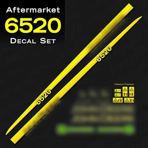 Aftermarket Ersatz Aufkleber Sticker Set passt 6520 Traktor - Bild 1 von 3