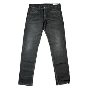 Rag & Bone Men’s Jeans 34 Fit 1 Extra Slim DEVON Black Stretch Denim Cotton Pant - Picture 1 of 14