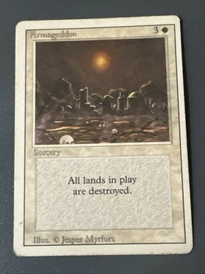 Armageddon  X1 Revised LP Cond See Pics English - Image 1 of 2