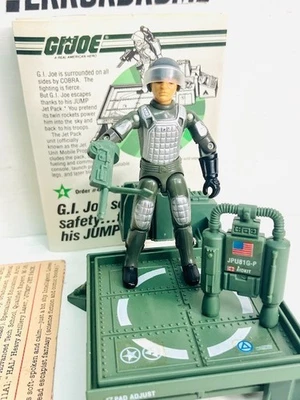 Tarjeta de archivo completa GI Joe 1983 Silver Pads Grand Slam V2 + JUMP vintage ARAH Foto 1 de 4