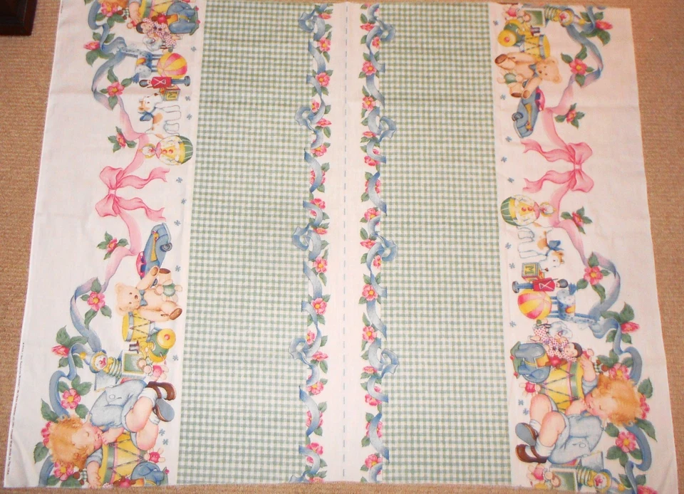 Tela Daisy Kingdom TOY TREASURE #3212 Cuna Guardería Paneles 45" x 36" Algodón Foto 1 de 1