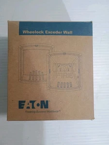 Eaton STW Wheelock Exceder Strobe Wall Mount White Clear Fire - 127685 - Picture 1 of 3