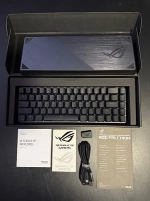 Used ASUS ROG Falchion NX 65% Wireless RGB Mechanical Keyboard - Blue Switches - Image 1 of 2