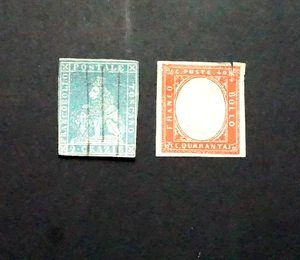 Briefmarken Früh Italien - Bild 1 von 2