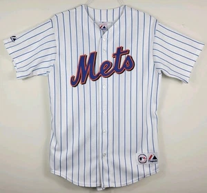Johan Santana #57 New York Mets MLB Nadelstreifen weiß Majestic Trikot Herren Größe L - Bild 1 von 12