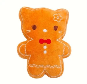 Hello Kitty Gingerbread Plush Christmas Kitty Plush Gift 7” Stocking Stuffer - Picture 1 of 7