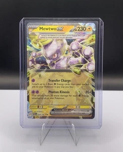 Mewtwo ex 058/182 Sv04: Paradox Rift Holo Nm Mint Pokémon Card - Picture 1 of 3