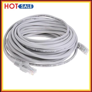 Câble Ethernet Haute Vitesse RJ45 Réseau LAN Câble Routeur Ordinateur Câble (10m) - Photo 1/10