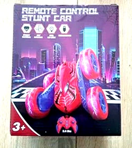 Remote Control Spider Man Car RC Car Double Sided Fast Off-Road Stunt Toy Car - Picture 1 of 8