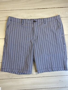 Tommy Bahama Shorts Mens 38 Pocket Lightweight Outdoors Chino Blue Striped - Picture 1 of 9